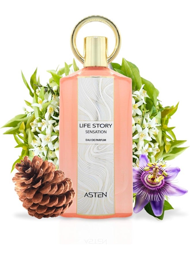 استين عطر استن لايف ستوري سينسيشن أو دو بارفيوم للنساء من استين - 100 مل | قصة عطرية زهرية فاخرة - Image 3
