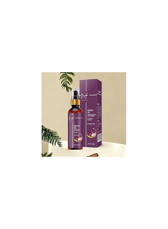 GHORI N+ Professional Onion Hair Oil 100ml - Image 3