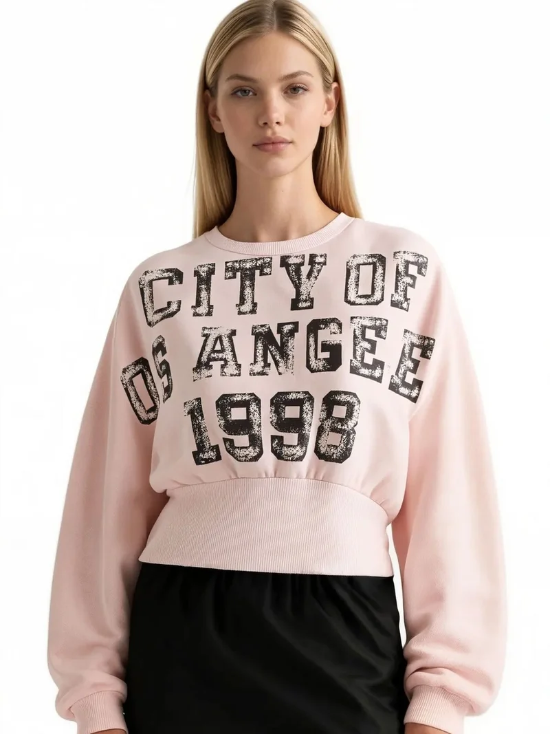 بوسيم BUSEM Women's Cotton-Blend Sweatshirt