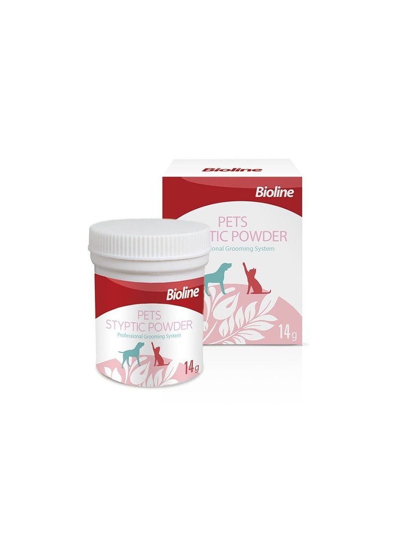 Bioline Stop Bleeding Pets Styptic Powder 14g