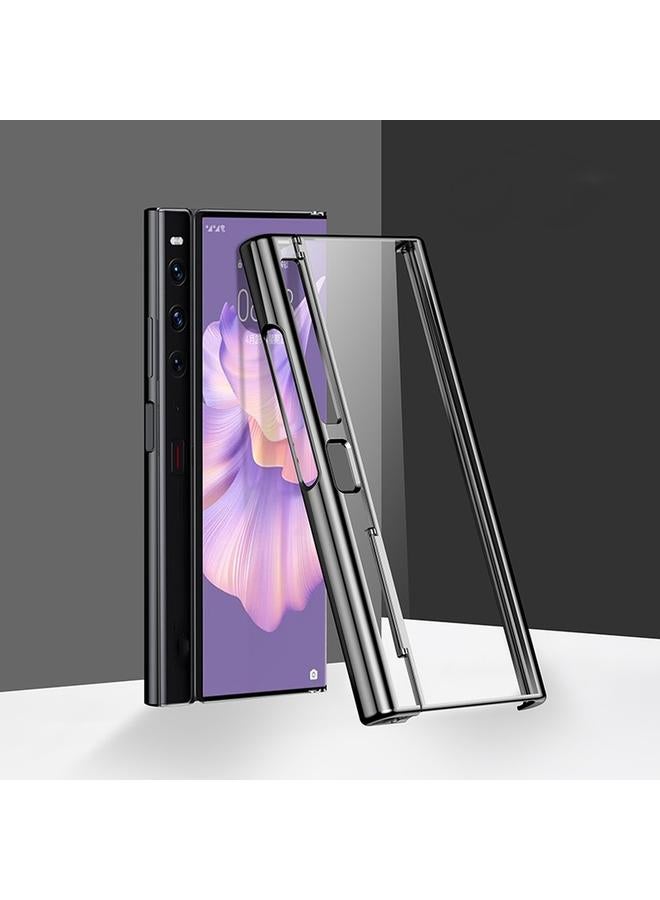 اس-توب جراب لهاتف Huawei Mate Xs 2، جراب هاتف PC مطلي بالكهرباء 6D - Image 1