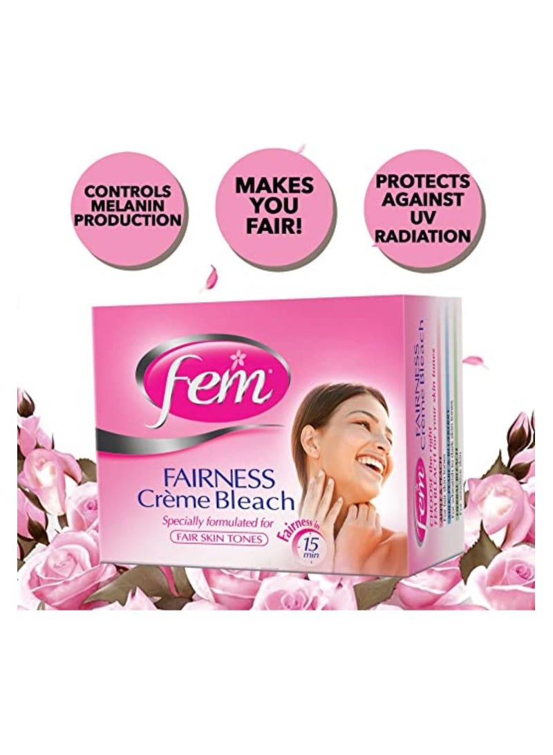 Fem USA Fairness Bleach with Apple and Peach 50 gm - Image 3
