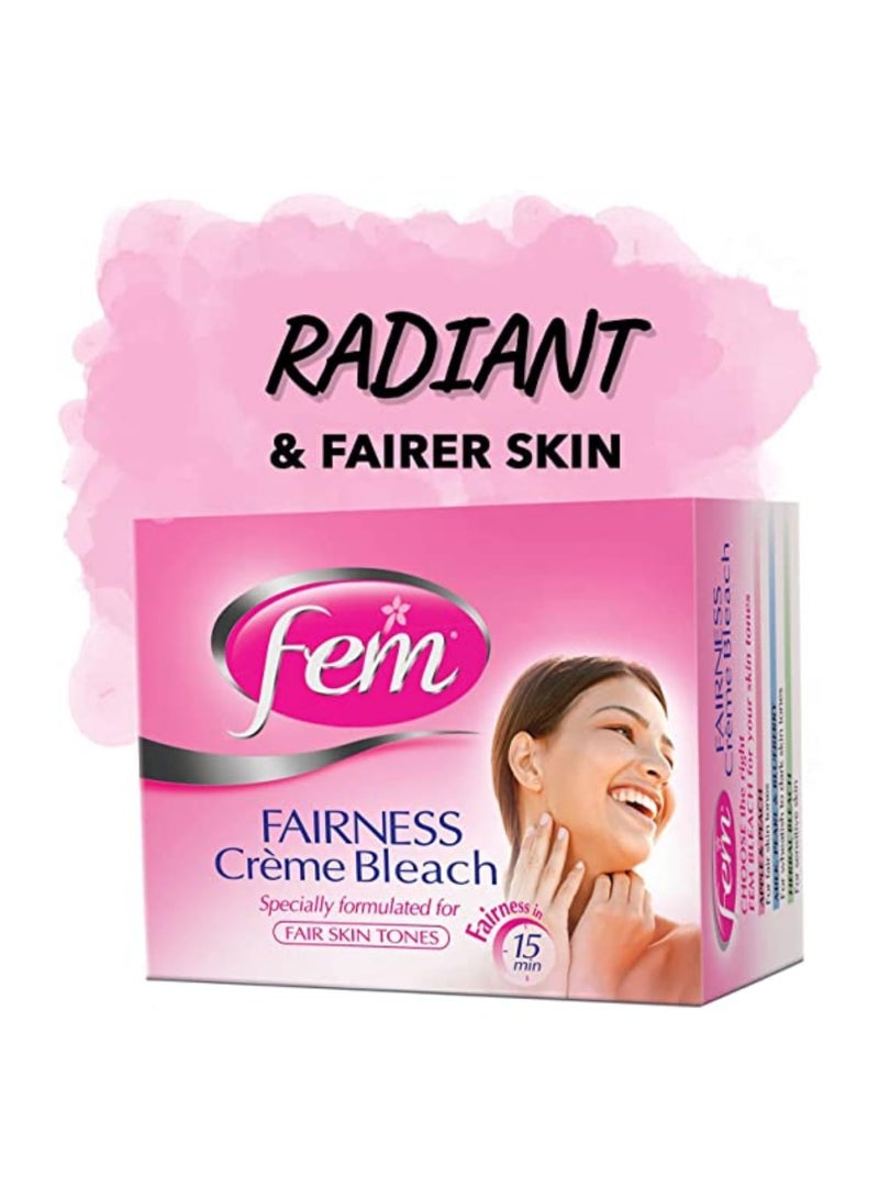 Fem USA Fairness Bleach with Apple and Peach 50 gm - Image 4