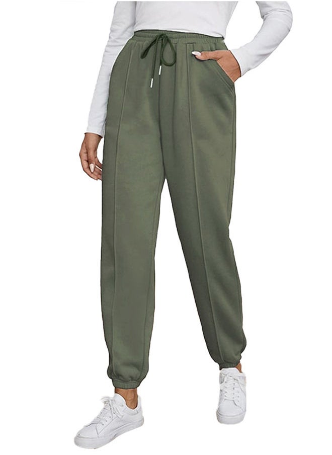 Nileton - Sportswear - Sport Sweatpants With Line - High Waist - Image 1