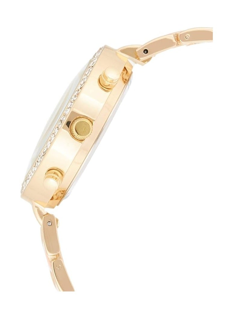 U.S. Polo Assn. Women's Quartz two tone Strap Watch USC40063  - Image 2