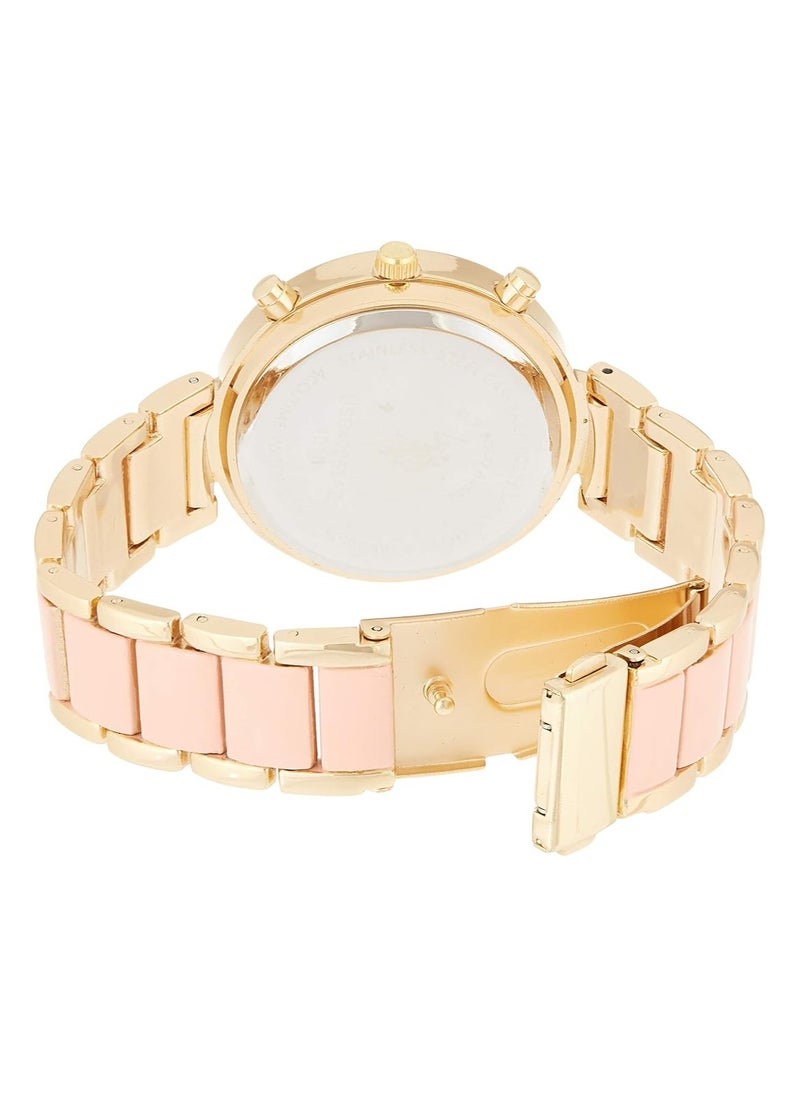 U.S. Polo Assn. Women's Quartz two tone Strap Watch USC40063  - Image 3