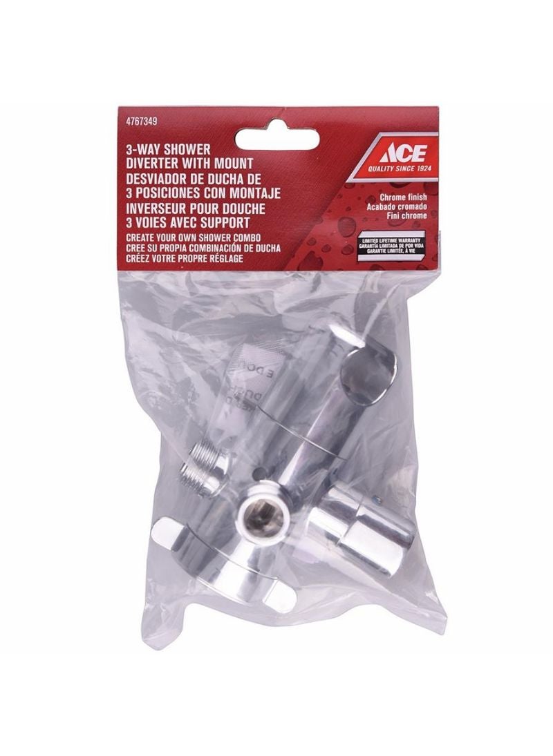Ace Three Way Shower Diverter