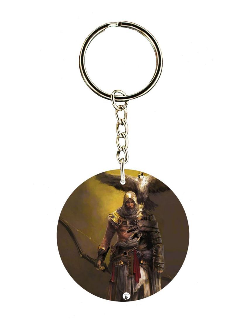 Assassins Creed Double Side Printed Keychain