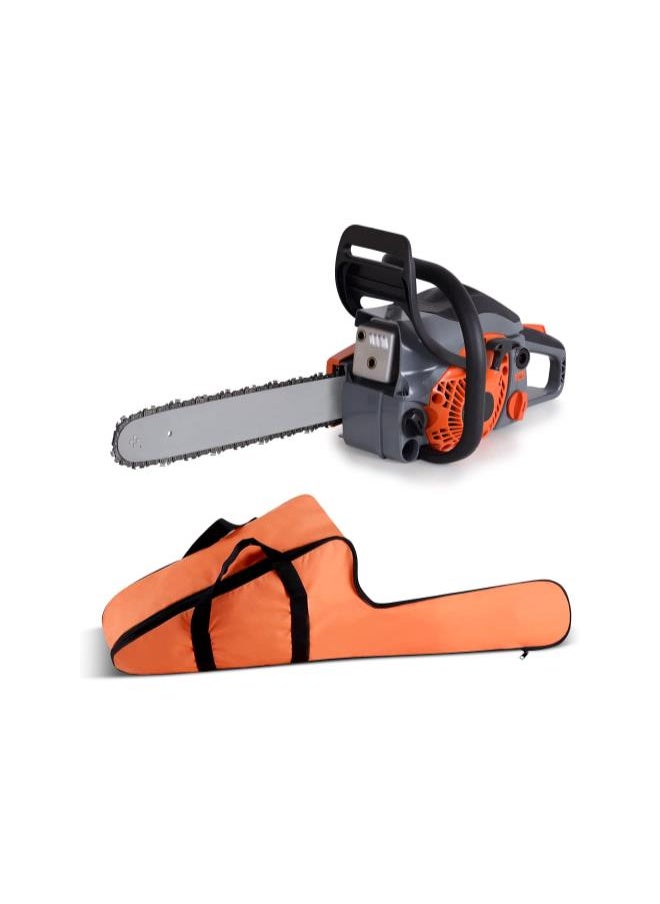 Generic - Chainsaw Carrying Bag, Portable Orange Oxford Chainsaw Carrying Bag Case Protective Storage Bags Holder Chain Saw Carry Case Tool, 35.04" x 18.90" x 5.12", Orange - Image 1
