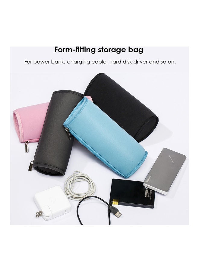 NIBEMINENT Laptop Power Bag for Adapter Grey - Image 3