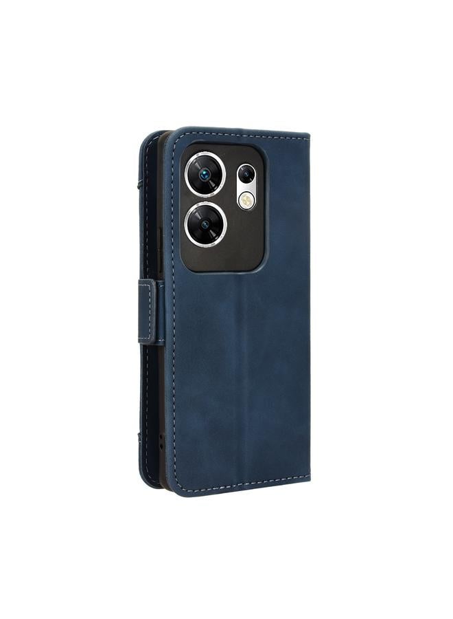 S-TOP Case For Infinix Zero 30 4G Skin Feel Calf Texture Card Slots Leather Phone Case - Image 3