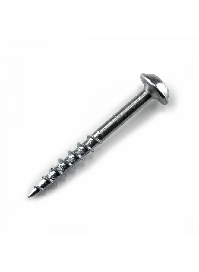 Kreg Kreg SML-C150-100 Zinc Pocket Screws, 1 1/2-Inch, 8 Coarse Thread, Maxi-Loc Head (100 Count)  - Image 1