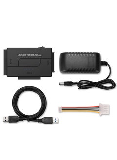 Joyelink USB 3.0 to SATA Adapter Hard Disk Adapter Cable IDE to USB Adapter Universal 2.5/3.5 HDD/SSD 40 pin Hard Drive Adapter Hard Drive Adapter Outfit with 12V/2A Power Adapter  - Image 5