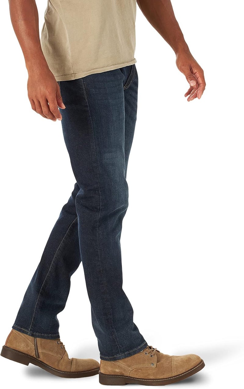 Lee Men's Extreme Motion Slim Straight Leg Jean, Trip, 34W / 32L - Image 3