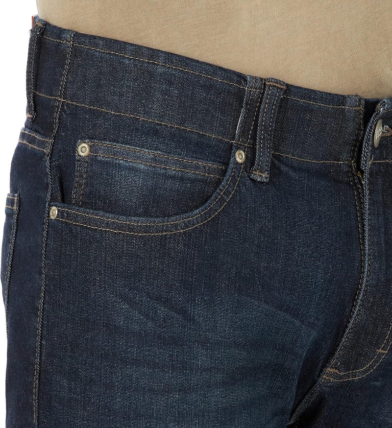 Lee Men's Extreme Motion Slim Straight Leg Jean, Trip, 34W / 32L - Image 4