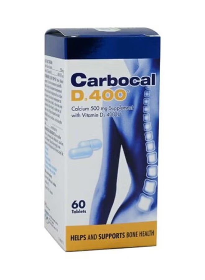 Carbocal D 400 tablets 60'S