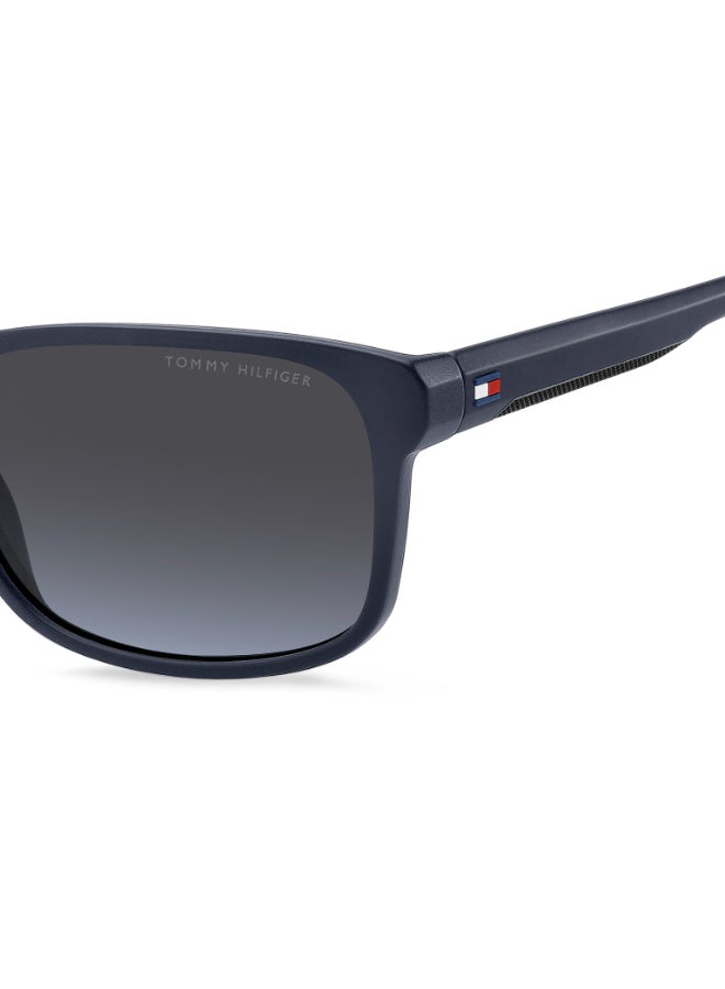 TOMMY HILFIGER TH 2325/S Sunglasses Blue Rectangular - Image 5
