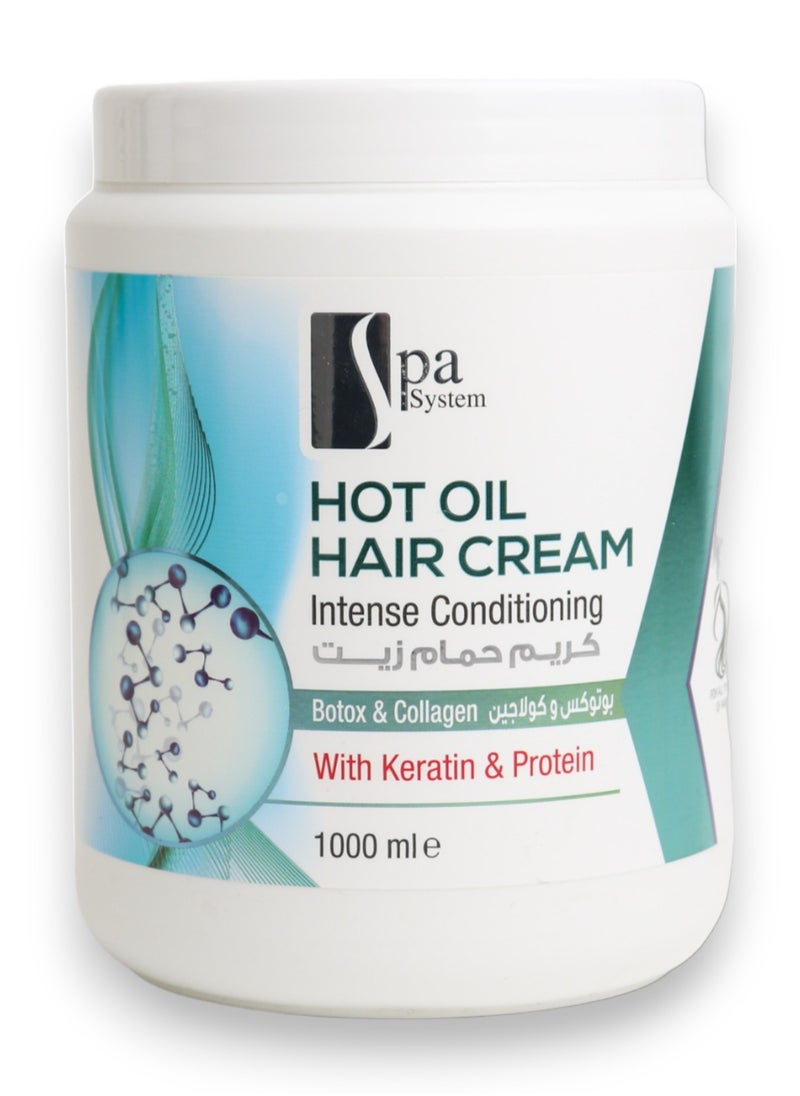 Spa System Botox And Collagen Hot Oil Hair Cream 