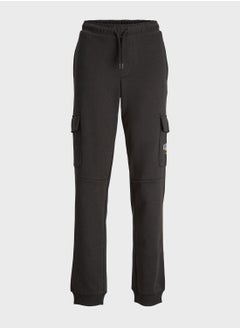 Youth Drawstring Cargo Track Pants