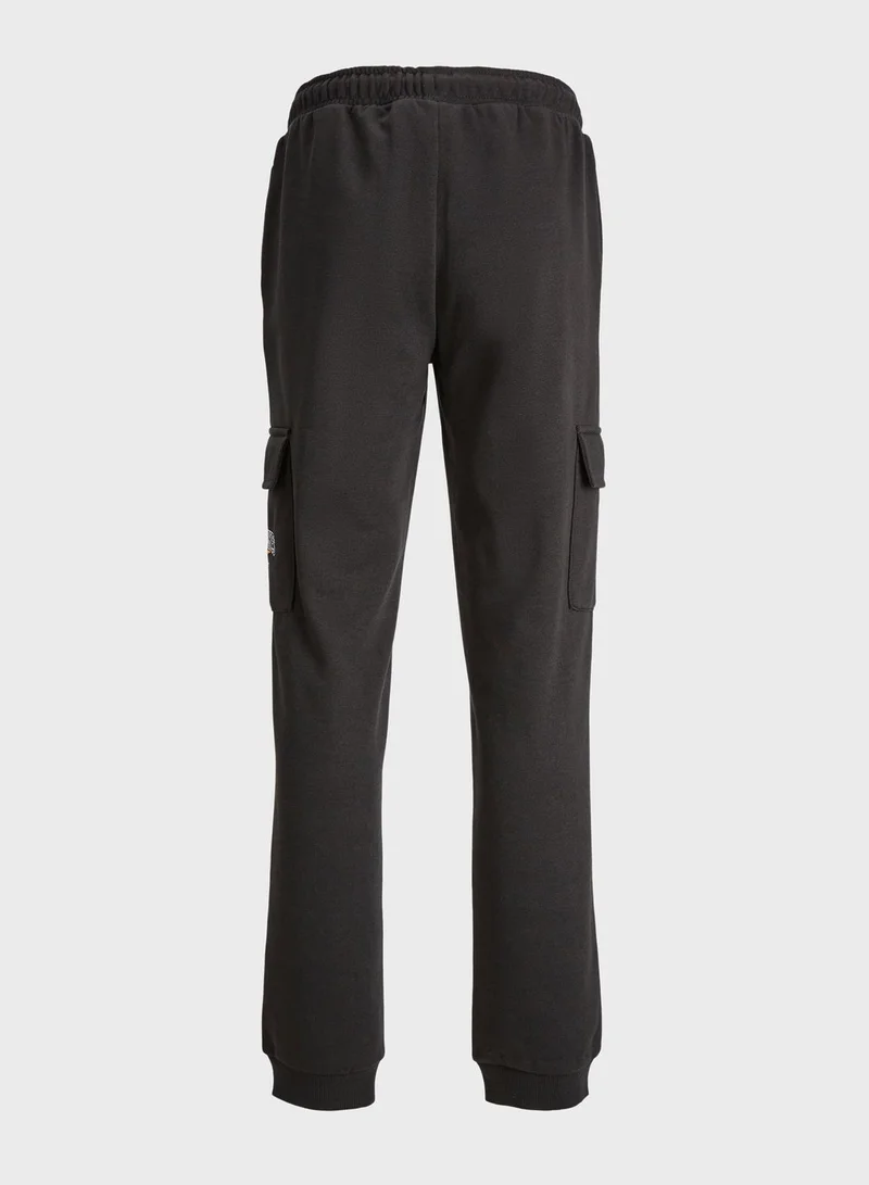 Jack & Jones Junior Youth Drawstring Cargo Track Pants