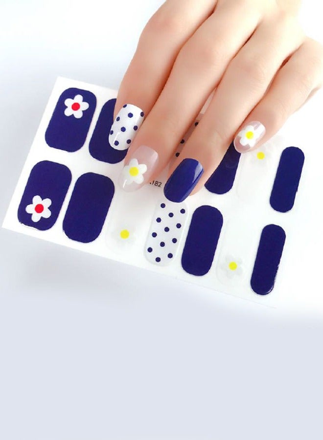 5esha 14-Piece Fashion Nails Stickers
