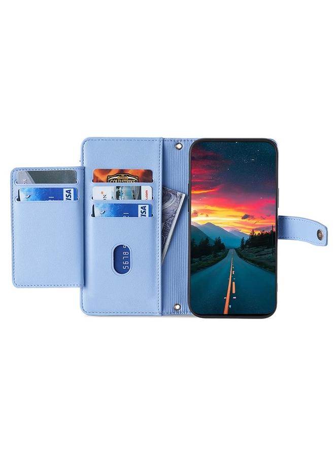 اس-توب جراب هاتف Honor Play 60 Plus من الجلد بتصميم خروف مع محفظة وسحاب - Image 3