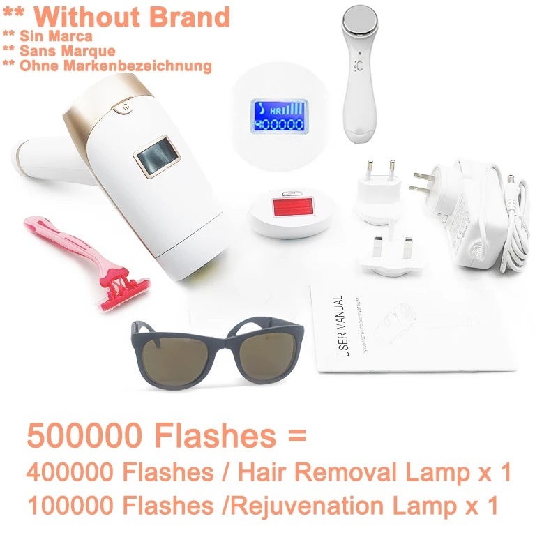 ليسكولتون جهاز إزالة الشعر بالليزر Lescolton IPL Hair Removal 1000000 Flashes Laser Epilator LCD Display Home T009i Permanent Bikini Trimmer Electric depilador - Image 1