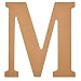 Plaid Unfinished Wood Letter 8 Wooden Surface Perfect for DIY Arts and Crafts Projects 63592 - Image 2