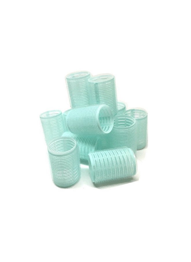 THE UM24 Set of 12-40mm (1-1/2”) Self Grip Hair Rollers Pro Salon Hairdressing Curlers Large For Long Hair  - Image 1