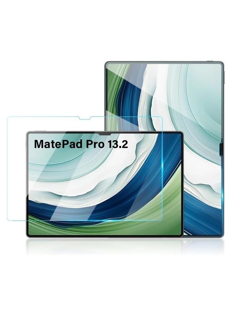 2 Pack Tempered Glass Compatible with Huawei MatePad Pro 13.2 inch 2023 Tempered Glass Screen Protector Tablet Proof Protective Film - Image 1