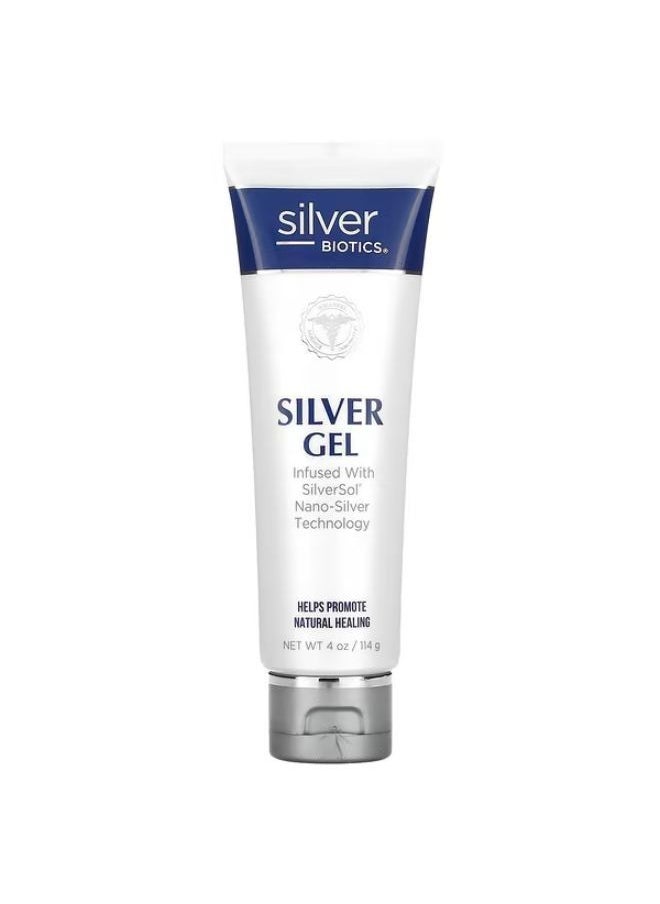 American Biotech Labs - American Biotech Labs, Silver Biotics, Silver Gel, 4 oz (114 g) - Image 1