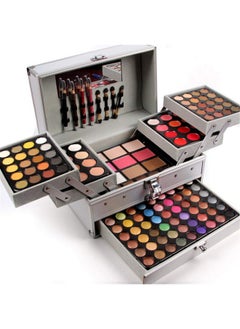 Pure Vie Allinone Holiday Gift Makeup Set Essential Starter Bundle Include Eyeshadow Palette Lipgloss Concealer Blush Eyebrow Foundation Face Powder Eyeliner Pencil Make Up Kit For Women Full Kit  - Image 1