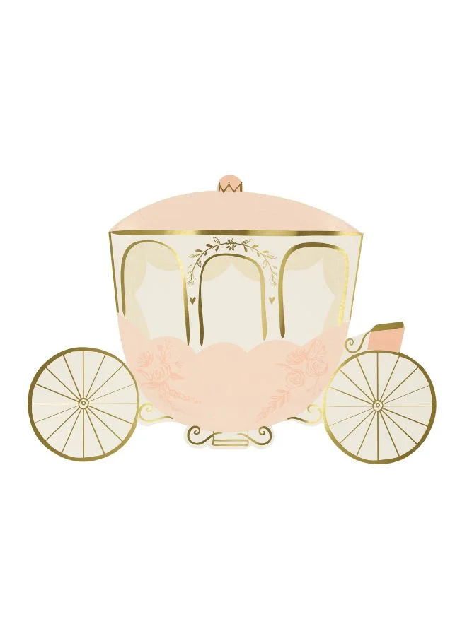 Meri Meri Princess Carriage Plates