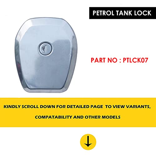 NIKAVI PTLCK07 Petrol Tank Lock Set Compatible for Bajaj Discover - Image 2