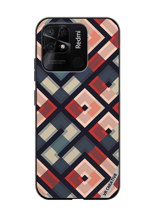 VR CREATIVE Protective Case Cover For Xiaomi Redmi 10C Pattern Design Multicolour - Image 1