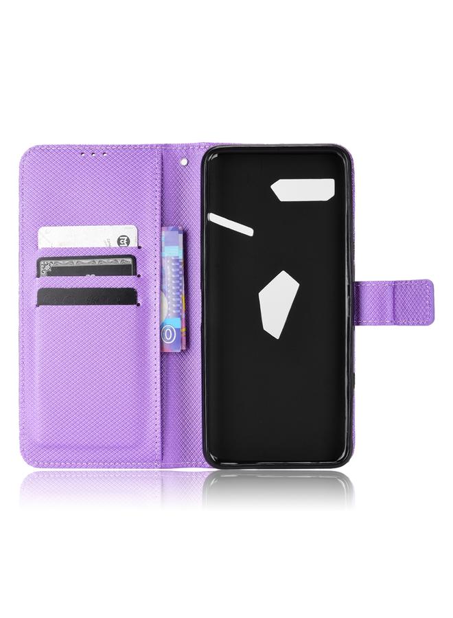 S-TOP Case For Asus ROG Phone II ZS660KL Diamond Texture Leather Phone Case - Image 4