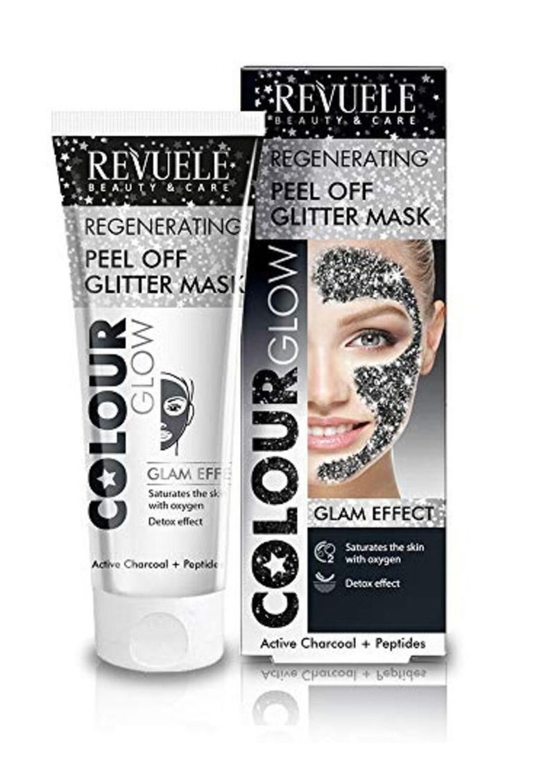 Revuele Color Glow Black Regenerating Peel Off Mask 80ml