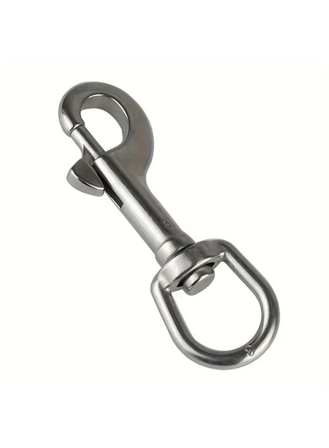 D Ring Hook 100mm 316 Stainless Steel Spring Snap Swivel Eye Bolt Corrosion Resistant - Image 4