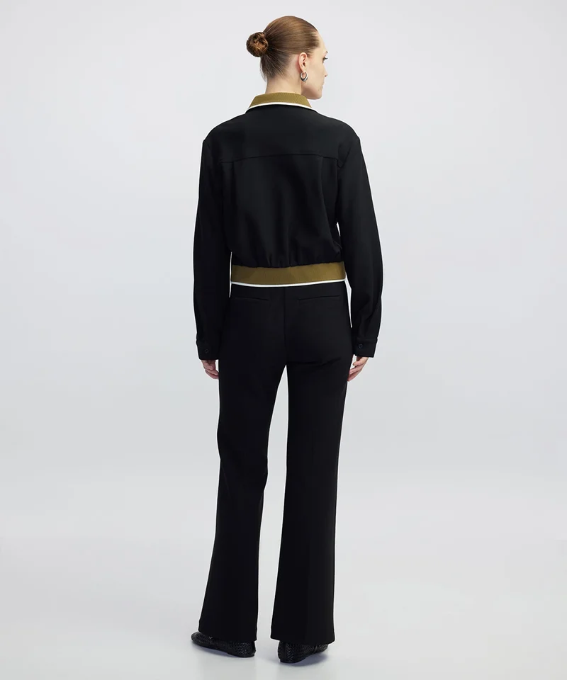Ipekyol  Regular Fit Contrast Collar Shirt for Women | Best Price UAE