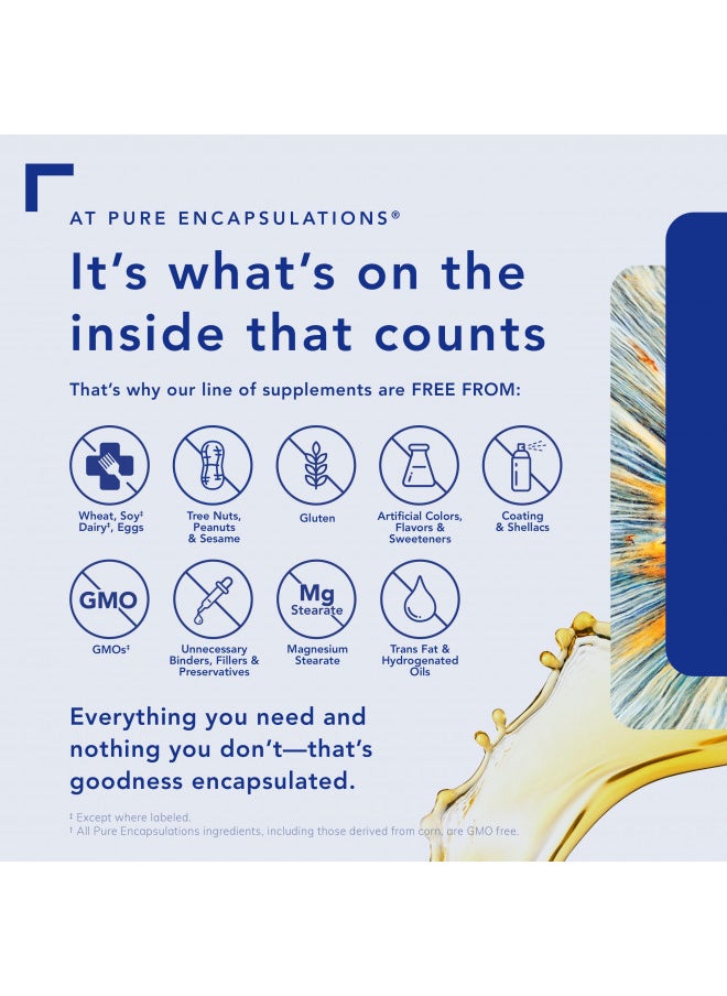 Pure Encapsulations - Pure Encapsulations Niacinamide | Vitamin B3 Supplement to Support Energy Metabolism, Joint Mobility, and Metabolic Function* | 90 Capsules - Image 1