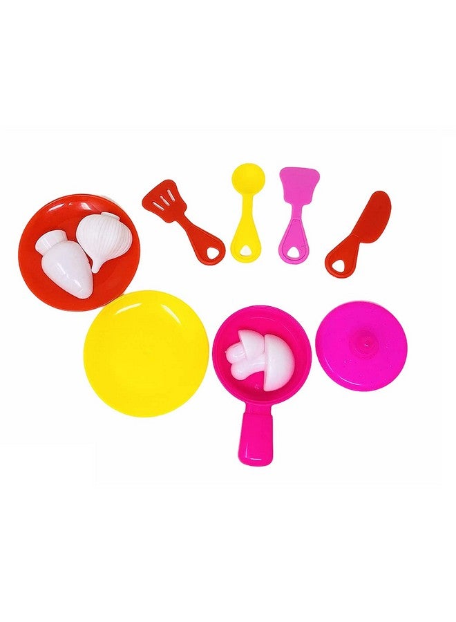 بلوسوم مجموعة أدوات مطبخ بلوسوم (مجموعة من 13 قطعة) للأطفال، لعبة تعليمية تعليمية للأطفال الصغار، لعبة طبخ جماعية (متعة المطبخ) - Image 5