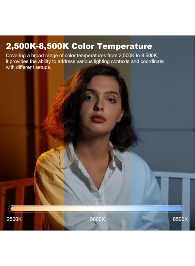 Godox LC500R RGB LED Light Stick – Handheld Bi-Color & Full RGB Video Light with FX Effects, Wireless Control, and Built-in Battery - Image 5