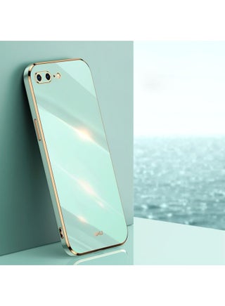 Case Cover XINLI Straight 6D Plating Gold Edge TPU Shockproof Case For iPhone 8 Plus / 7 Plus Mint Green - pzsku/ZABA306EB0C162F1CA58EZ/45/_/1712358474/bed708d2-052c-4742-9e84-c6bf35933134
