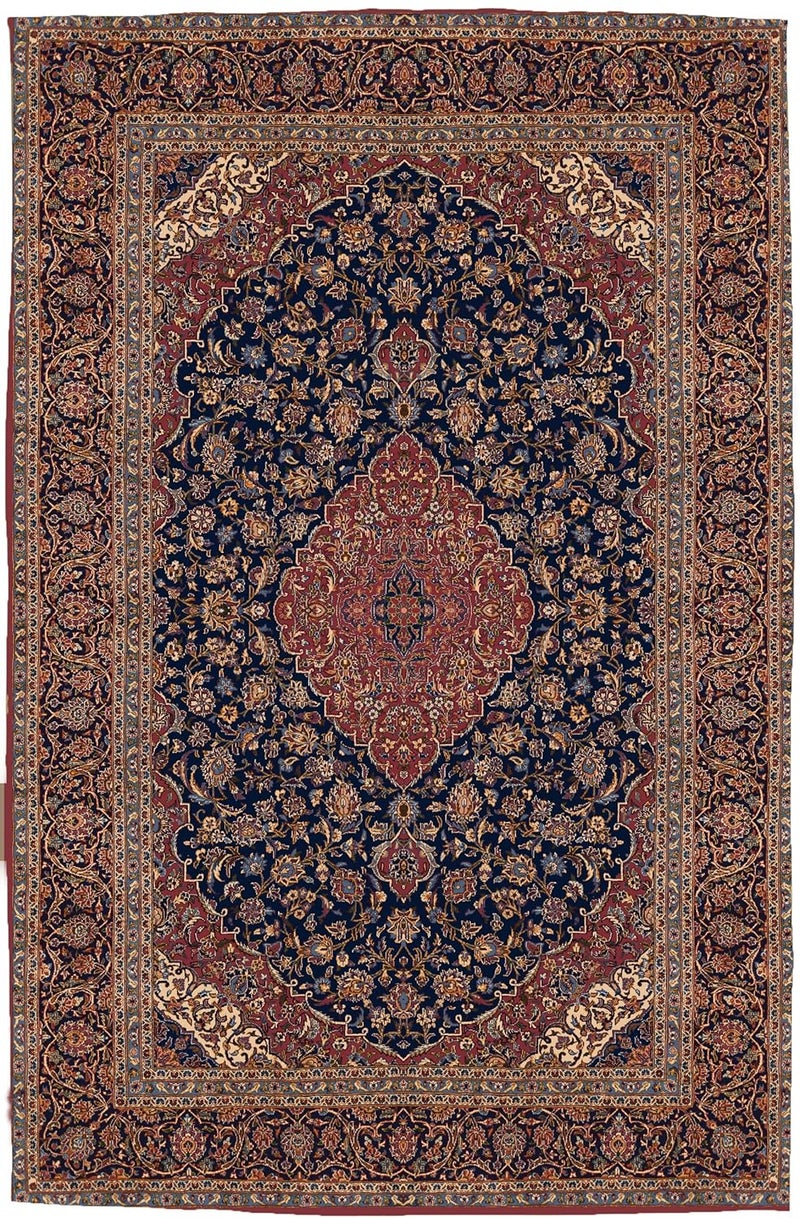 ishro home ishro home Premium Carpet for Hall Bedroom Living Room Medallion Collectible Carpets Anti Skid MachineWashable NonShedding Non Fading 3x5 Fts Herati - Image 2