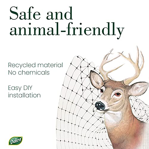 Dalen Deer X Protective Netting for Gardens and Landscapes - 7′ x 100′ - Strong and Durable 3/4″ Polypropylene Mesh with UV Inhibitors - Image 5