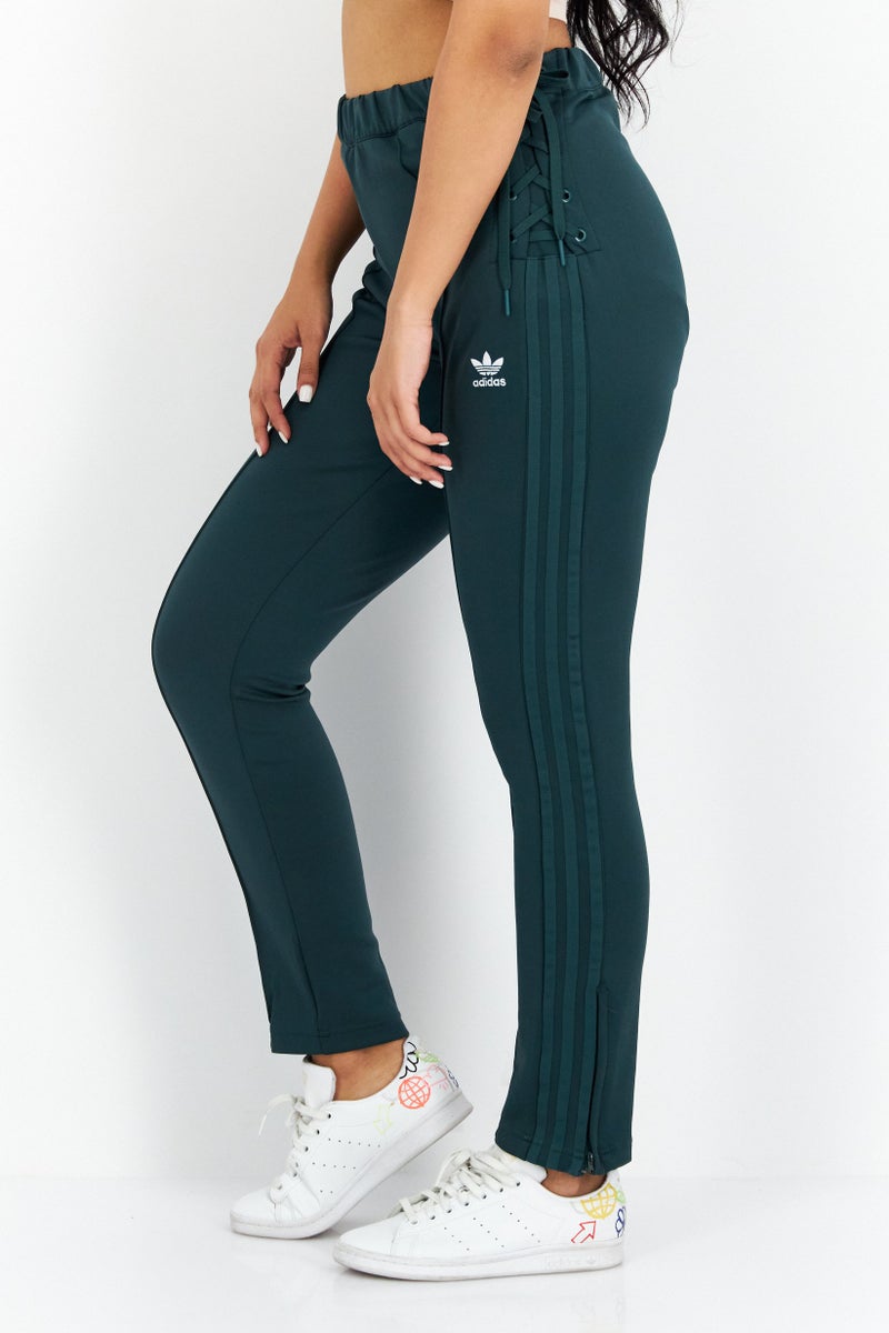adidas Originals Women Sportswear Fit Training Pants, Green  - Image 2