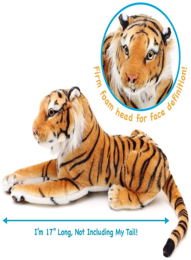 TigerHart Arrow The Tiger - 17 Inch (Tail Measurement Not Included) Stuffed Animal Plush Cat - Image 2