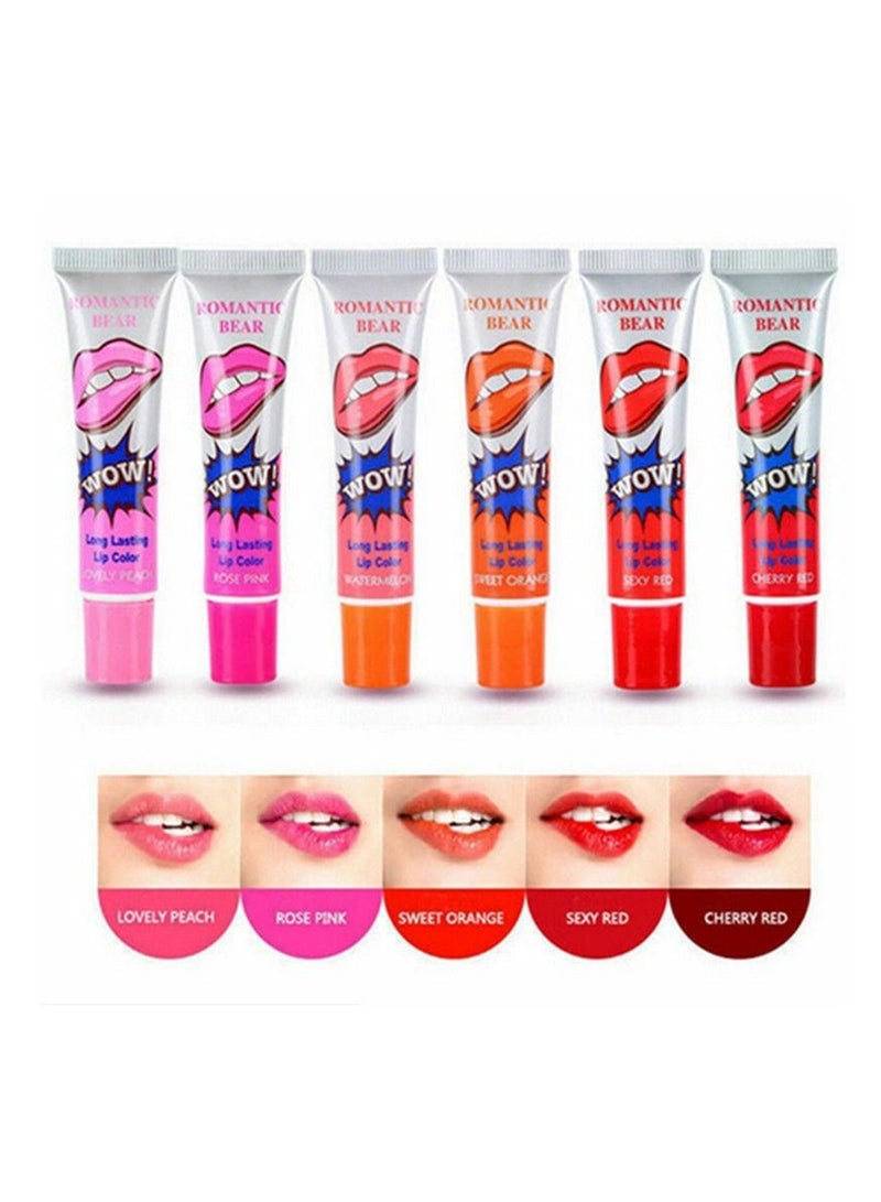 Romantic bear 6-Piece Romantic Bear Lip Gloss Set Multicolour - Image 1