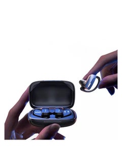 T17 TWS Bluetooth Headset Display Power Noise Reduction Ear-Hanging Sports Wireless Bluetooth Headset