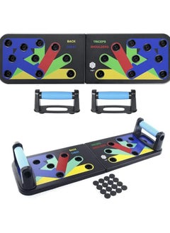 SportQ Compact Training Rack, Compact Push Up Board for Training Pads, Fitness, Training and Workout (9in1)  - Image 1